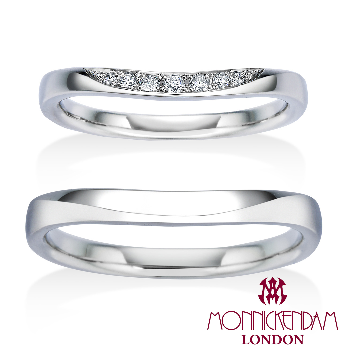 駒ケ根市の婚約・結婚指輪ブランド モニッケンダム「17WR36-37」