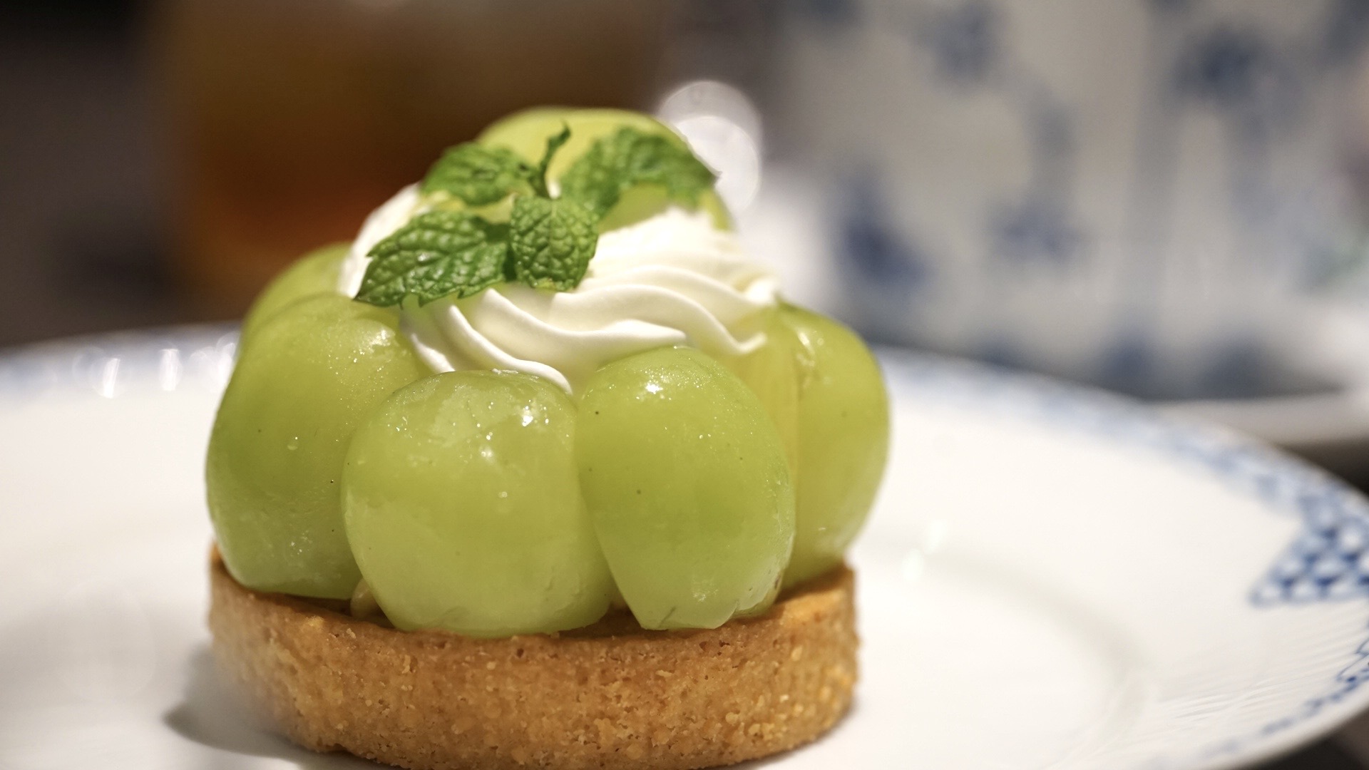 シャインマスカットのタルト