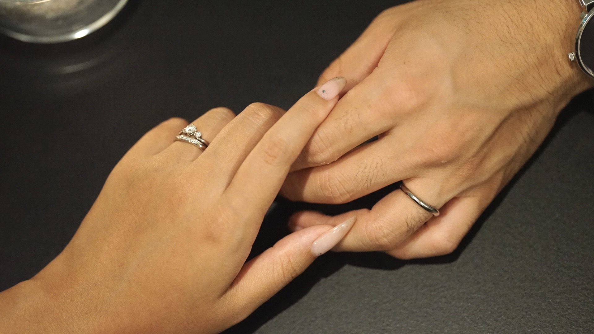 ロイヤル・アッシャーの婚約指輪と結婚指輪