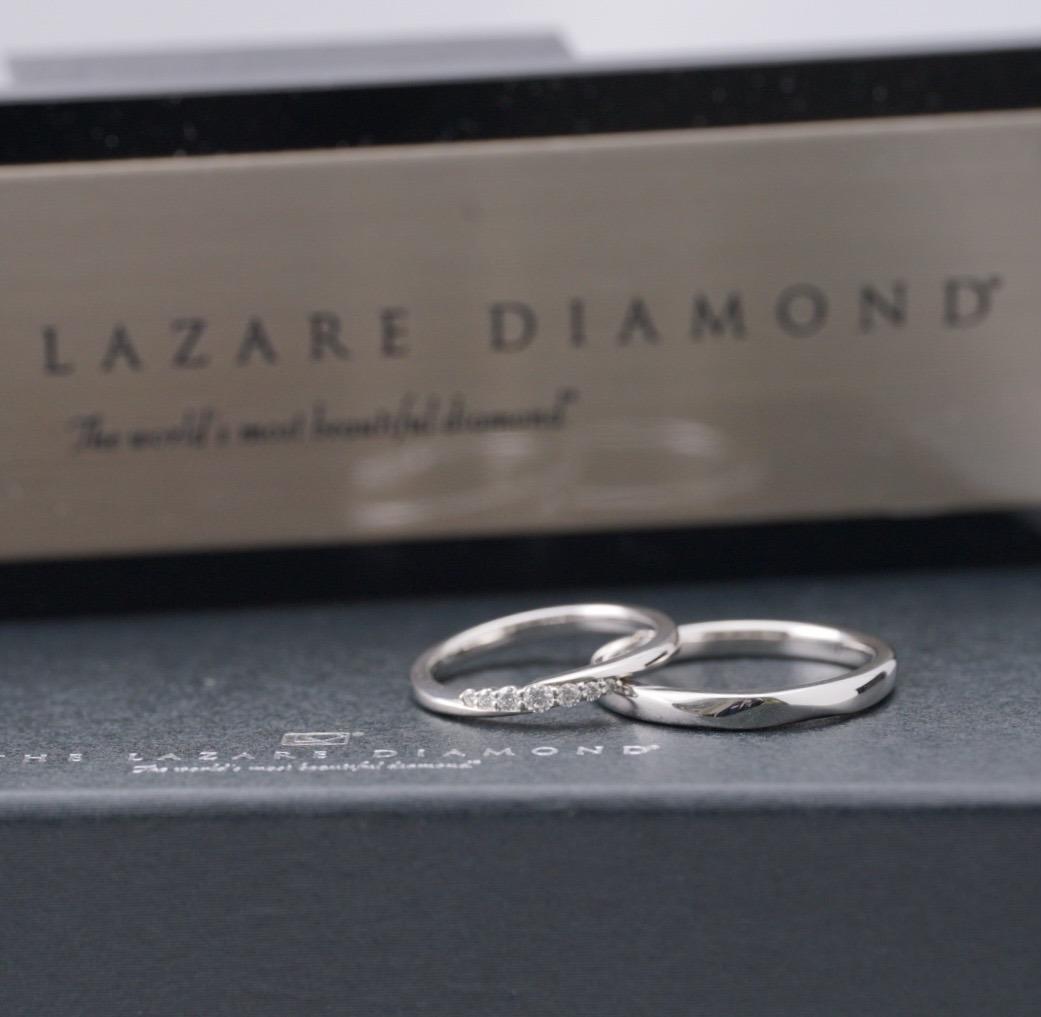 ラザールダイヤモンドの結婚指輪