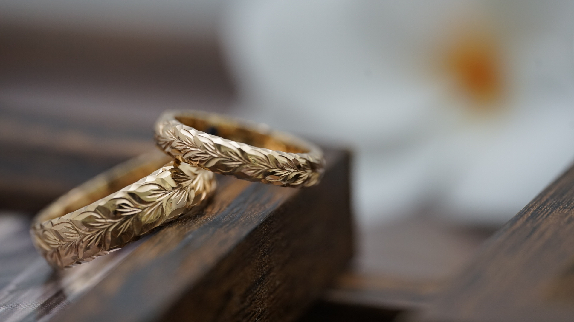 ハワイアンジュエリー「マカナ」結婚指輪