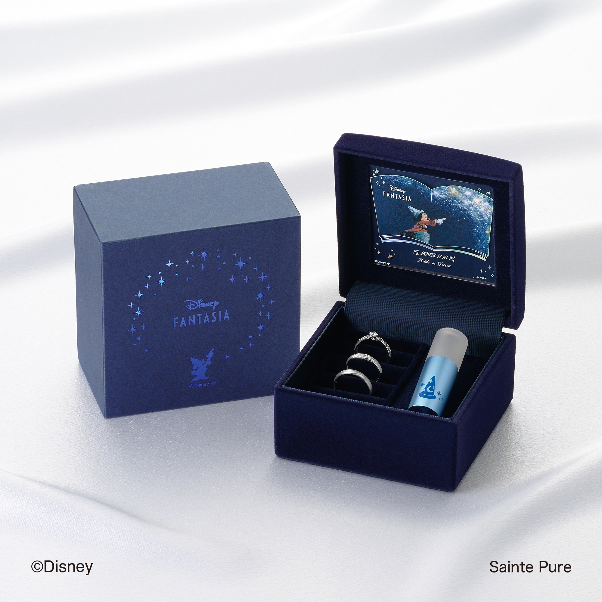 ディズニーファンタジアノベルティ「スコープ付きジュエリーボックス」