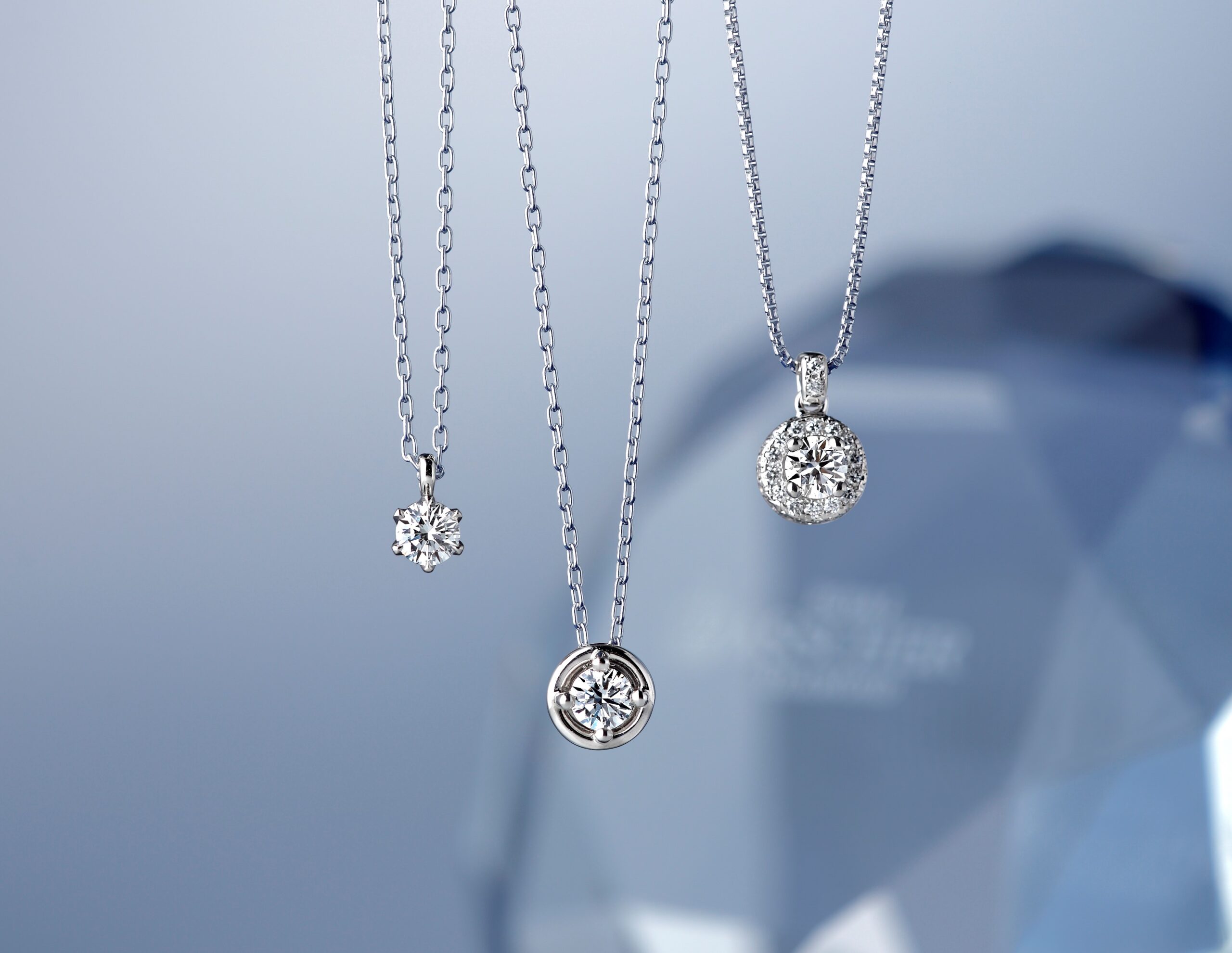 定番大得価 [美品] ダイアモンド ネックレス 0.3ct 18WGの通販 by ぼにょ｜ラクマ