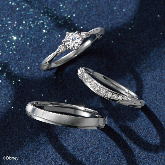 シンデレラの婚約・結婚指輪「「You’re my Princess（あなたは私のプリンセス）」