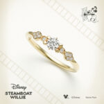 ディズニースチームボートウィリーの婚約指輪