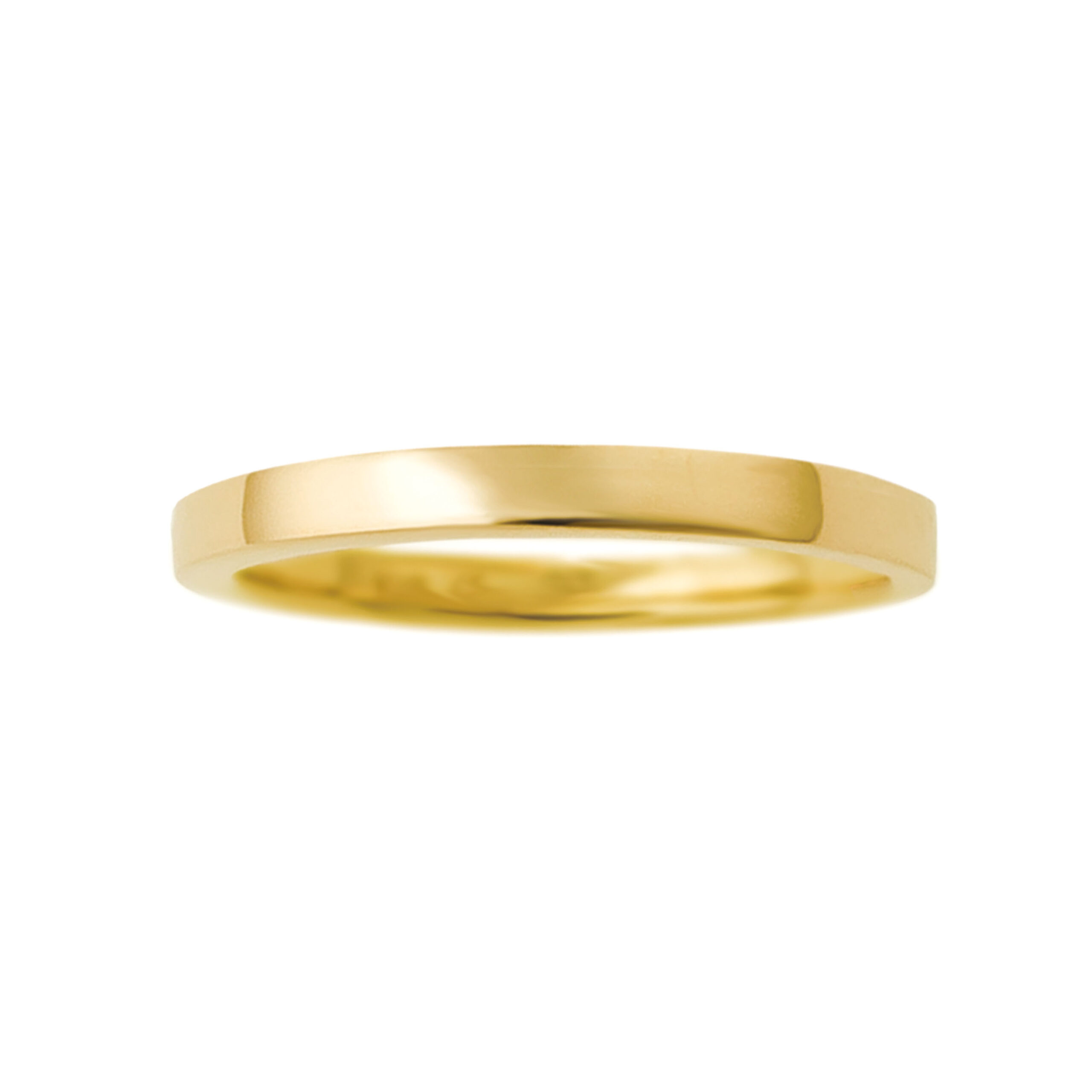 イエローゴールドの結婚指輪のイメージ