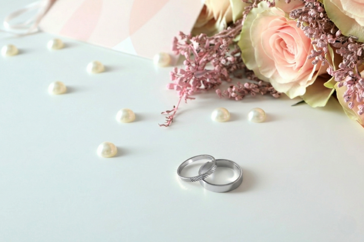 ダイヤなし結婚指輪プラチナ