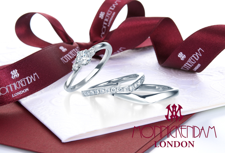 豊田市個性的な結婚指輪ブランド「モニッケンダム」