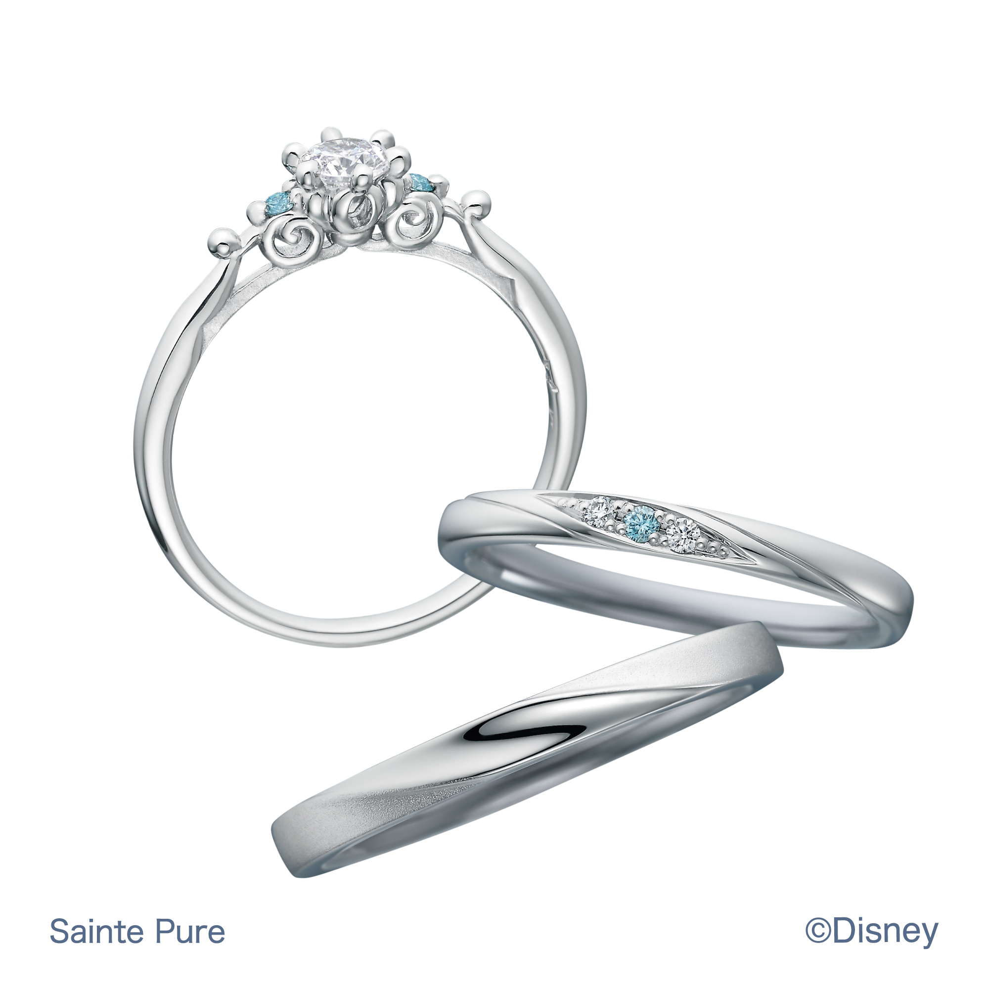 シンデレラの婚約指輪と婚約指輪：Bright Destiny（ブライト・ディスティニー）