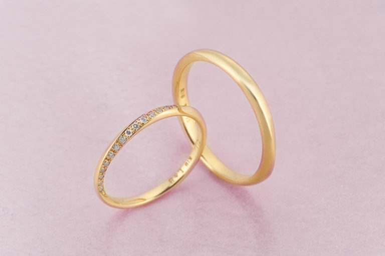 イエローゴールド結婚指輪