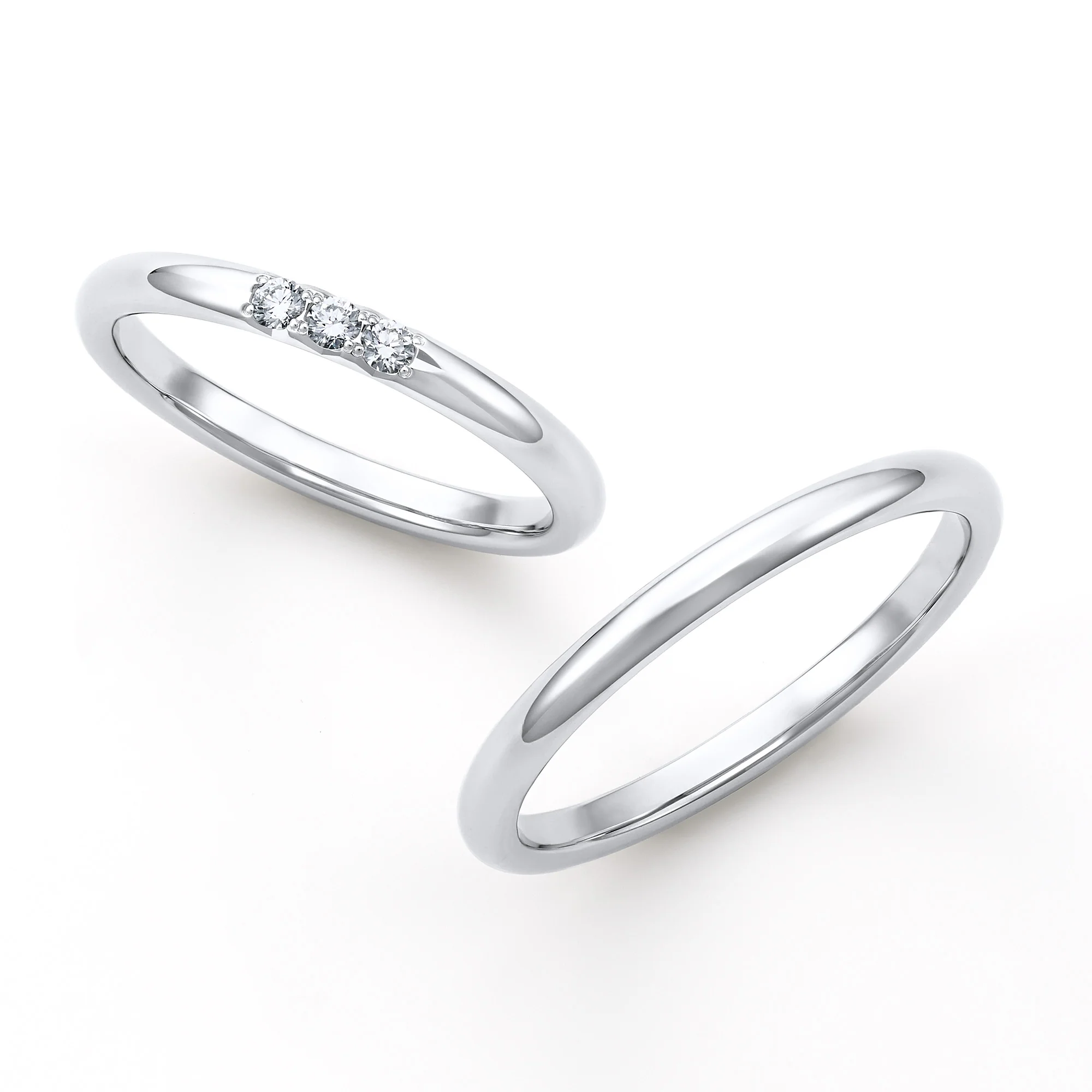 岡崎市の婚約・結婚指輪ブランド ロイヤルアッシャー「WRB914-WRA904」