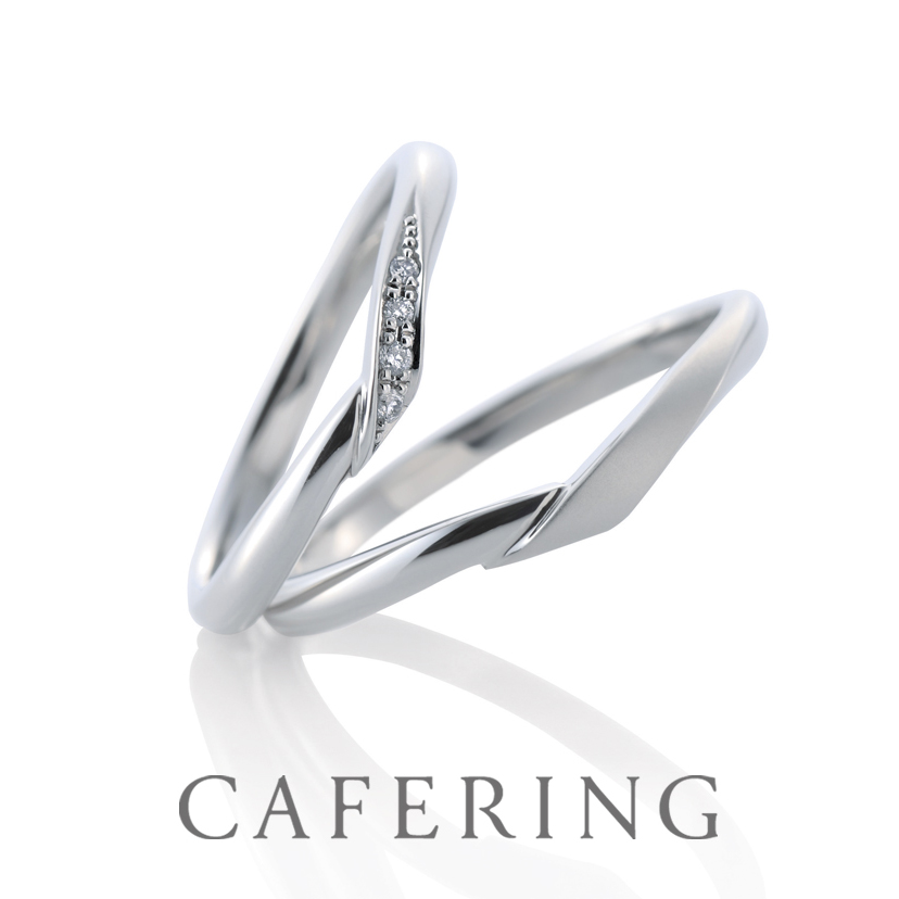 カフェリングの結婚指輪「シェリ」