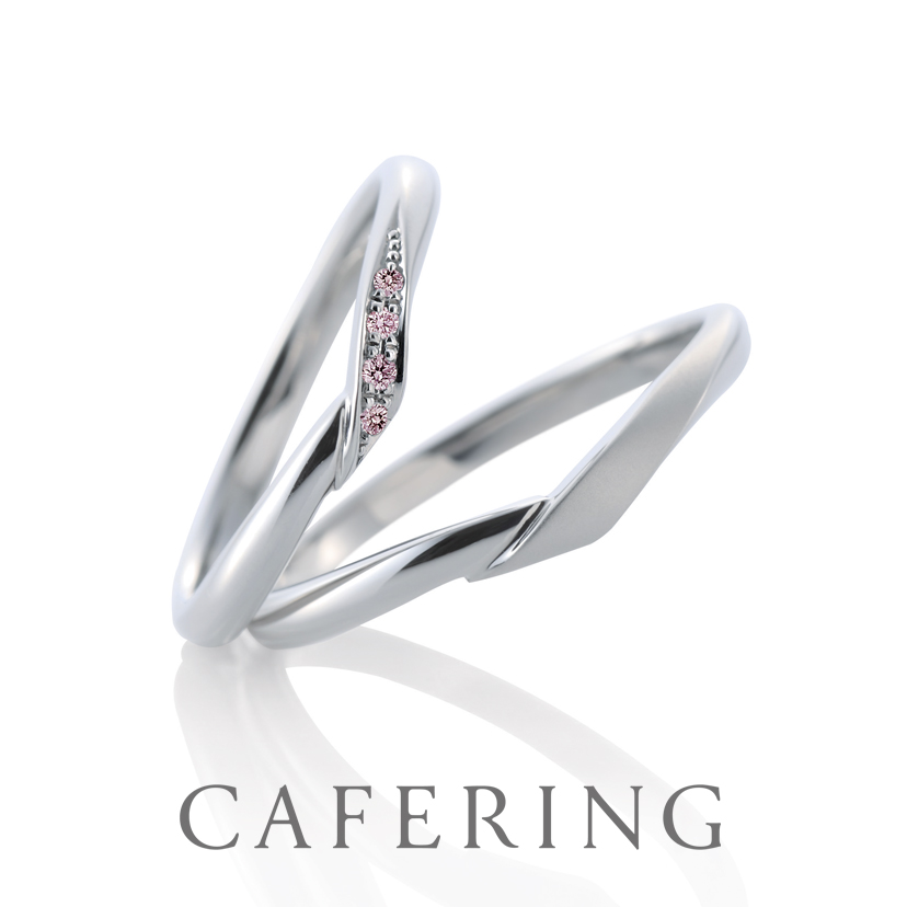カフェリングの結婚指輪「シェリ」