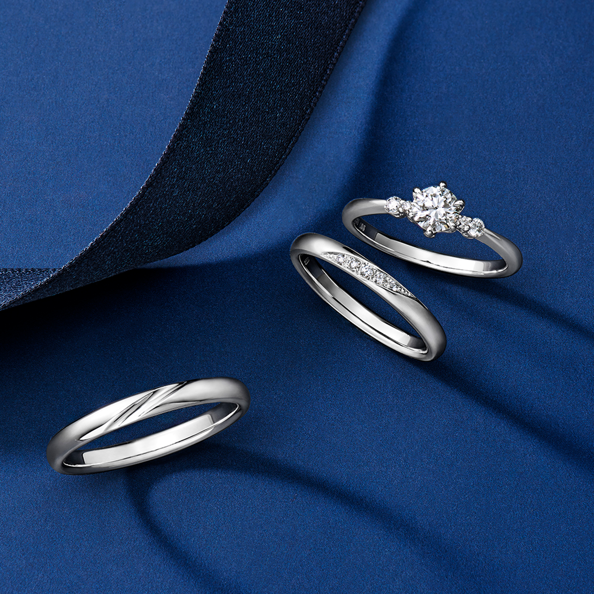 ロイヤル・アッシャーの婚約指輪と結婚指輪