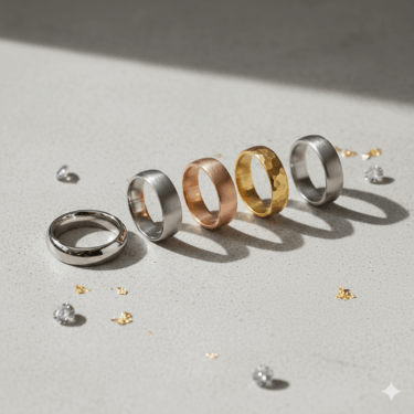【松本市】結婚指輪の素材って何が人気？素材の特徴・選び方を解説
