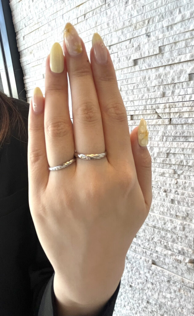 リトルマーメイド結婚指輪