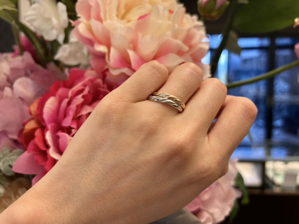 ラプンツェルの結婚指輪「ベストデイエヴァ―」