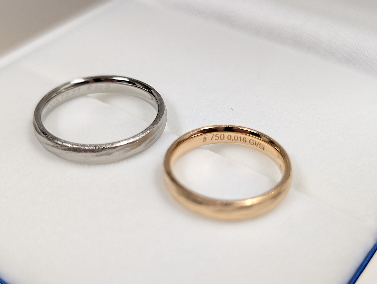 フィッシャー、結婚指輪