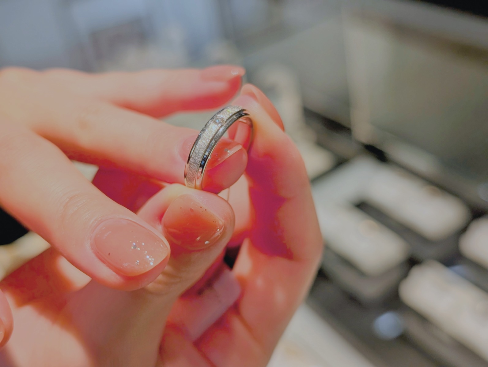 フィッシャー、結婚指輪