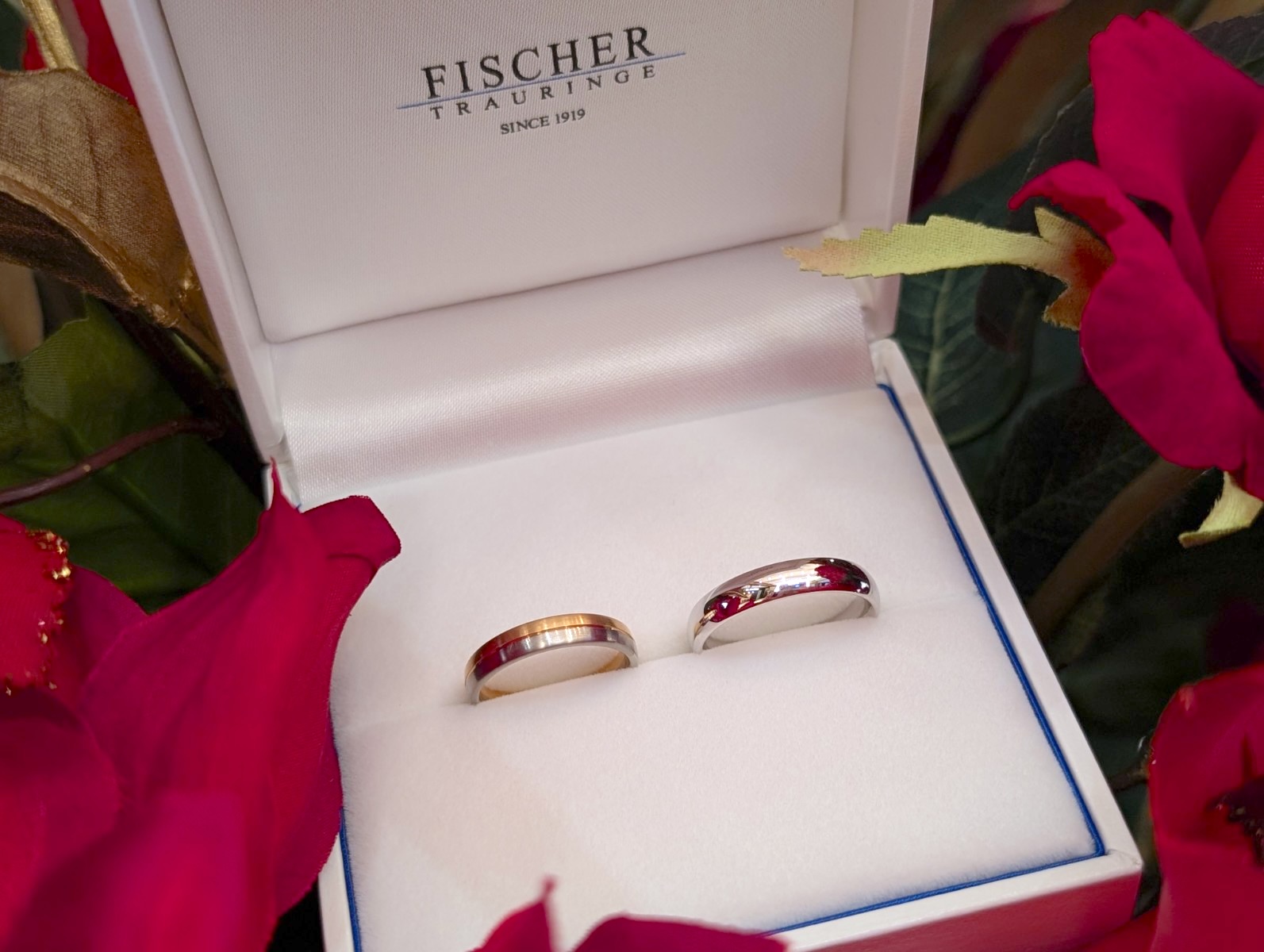 フィッシャー、結婚指輪