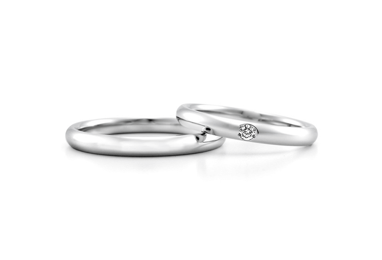 ロイヤル・アッシャー・ダイヤモンドの結婚指輪