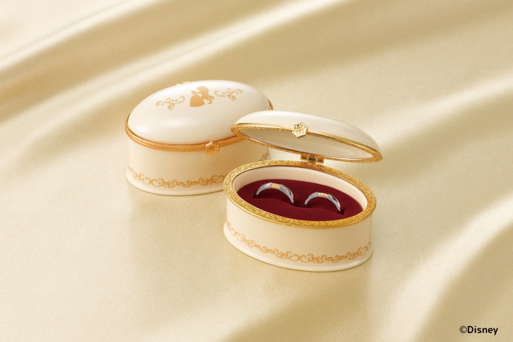 美女と野獣　結婚指輪ケース
