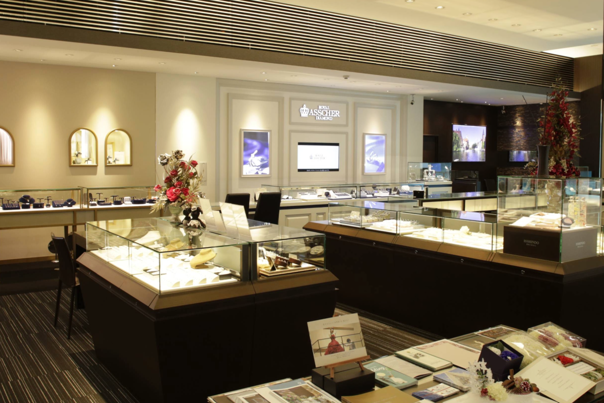 ブルージュ一真堂「ブライダルコーナー」