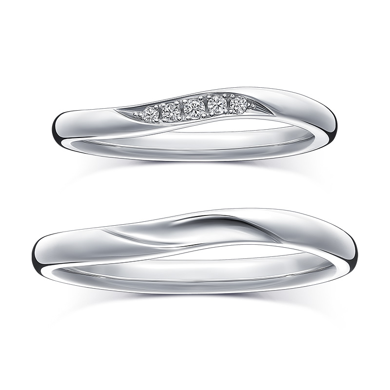 土岐市の婚約・結婚指輪ブランド ラザールダイヤモンド「クリーク」