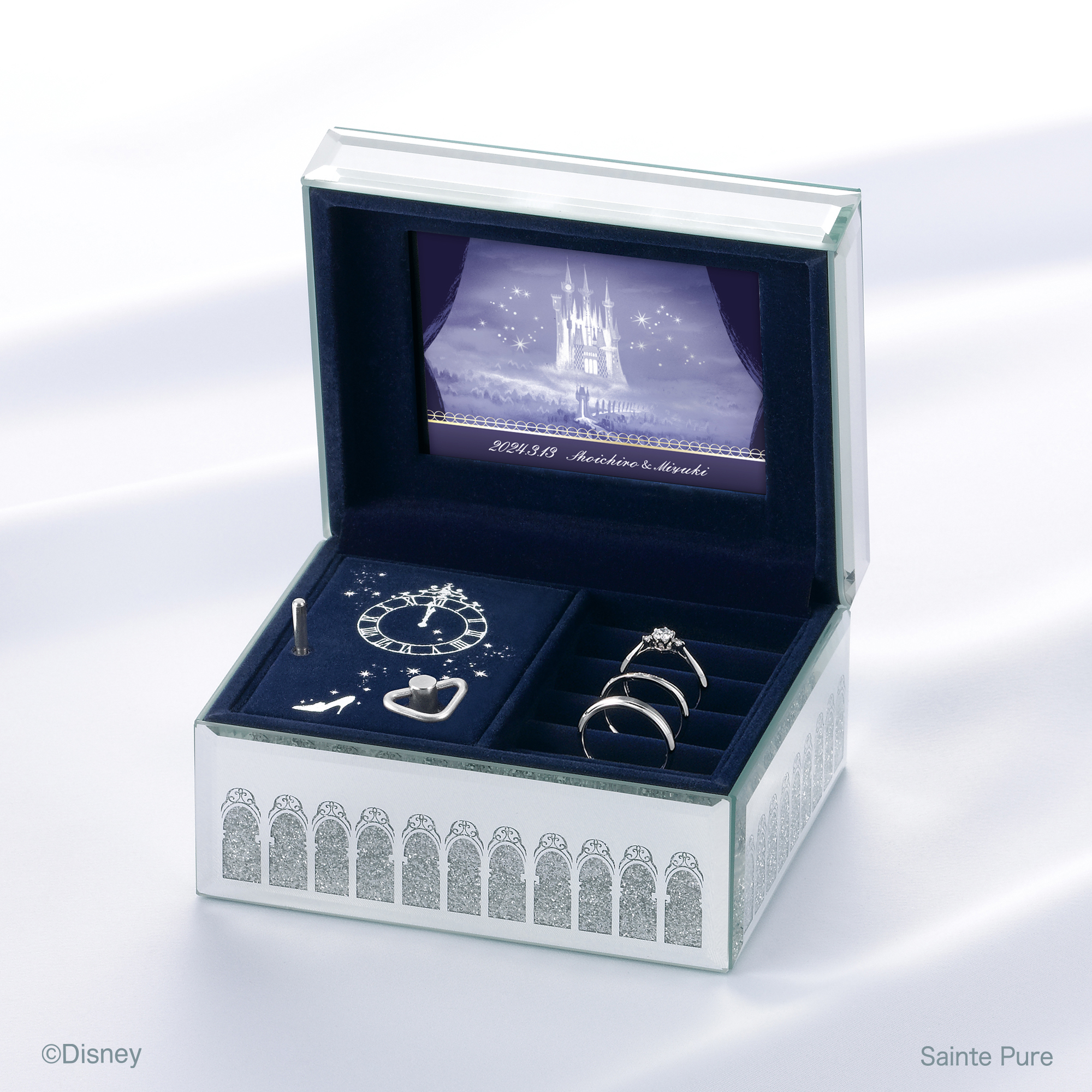 シンデレラ購入特典　オルゴールジュエリーボックス