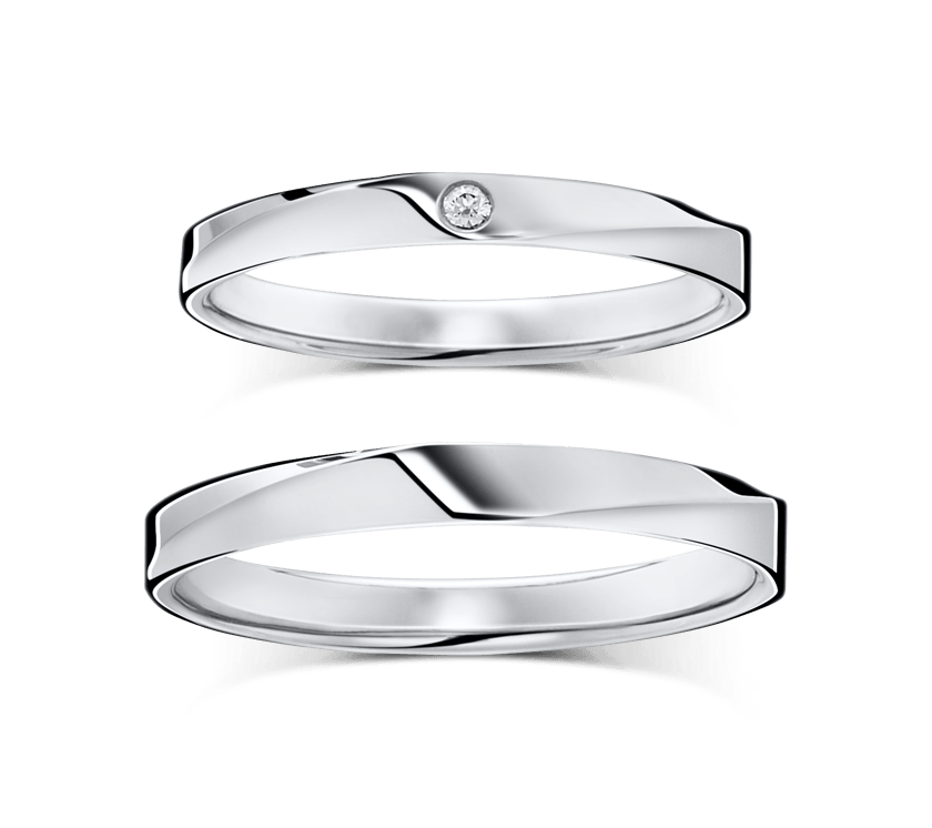 ラザール ダイヤモンドの結婚指輪「モントーク」