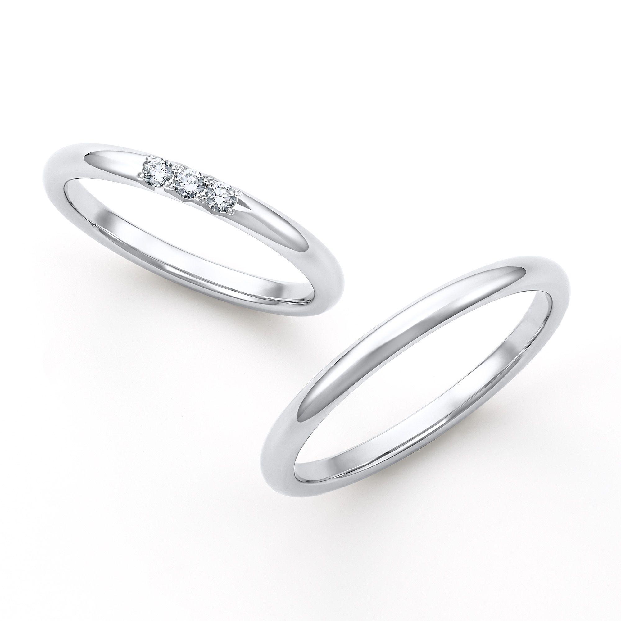 ロイヤル・アッシャーの鍛造製法の結婚指輪