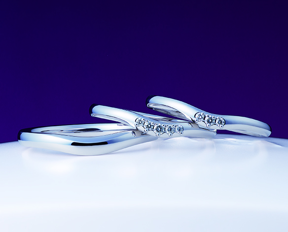 NIWAKA（ニワカ）の結婚指輪「白鈴」