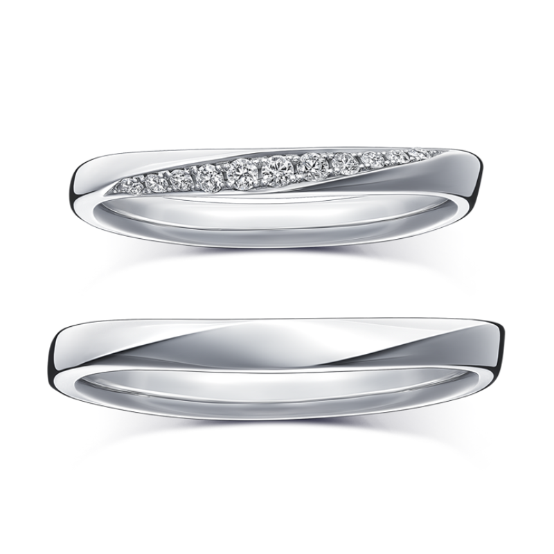 土岐市の婚約・結婚指輪ブランド ラザールダイヤモンド「エコー」