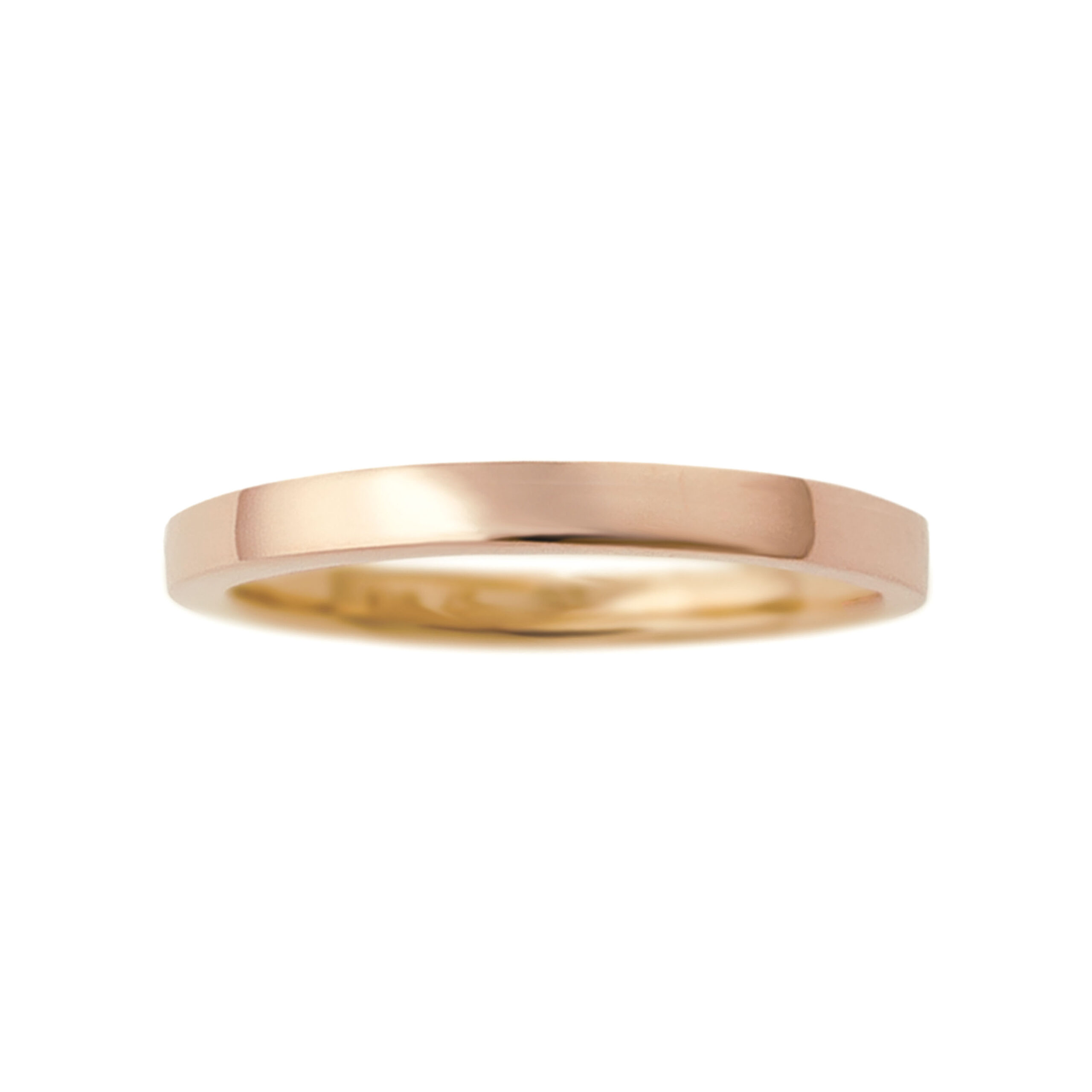 ピンクゴールドの結婚指輪のイメージ