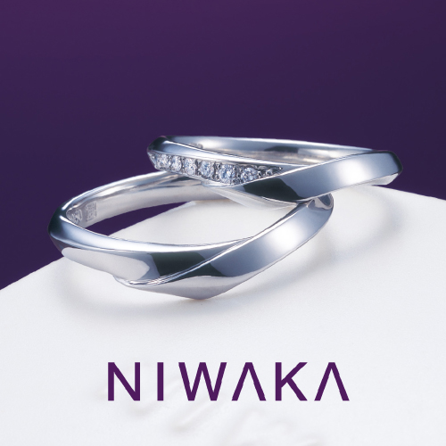 NIWAKA（ニワカ）の結婚指輪「単衣（ひとえ）」