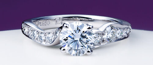 karahana_2955_er 唐花の婚約指輪(メレあり・両側)