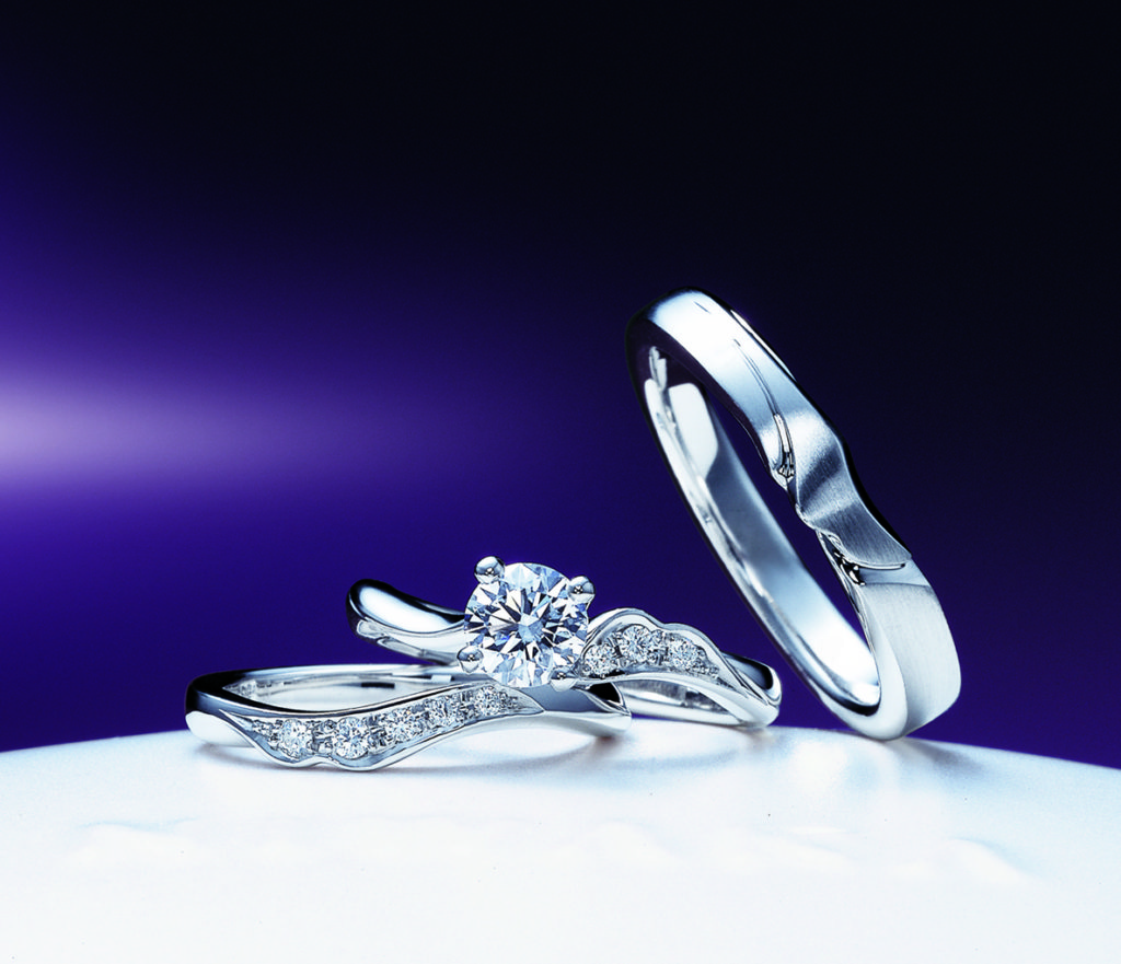 NIWAKAの婚約指輪と結婚指輪