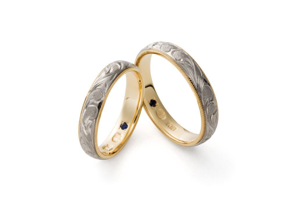 マカナの結婚指輪「レイヤータイプ」