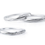 ルシエの結婚指輪　リップル