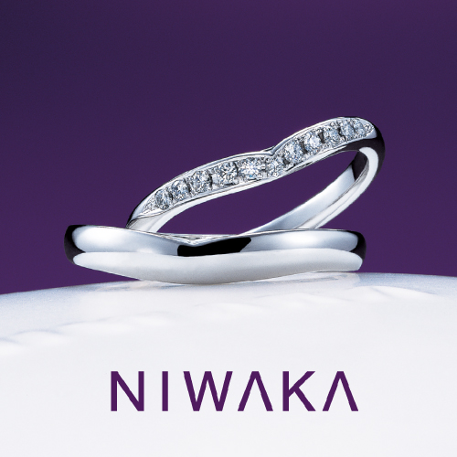 NIWAKA（ニワカ）の結婚指輪「睡蓮（すいれん）」