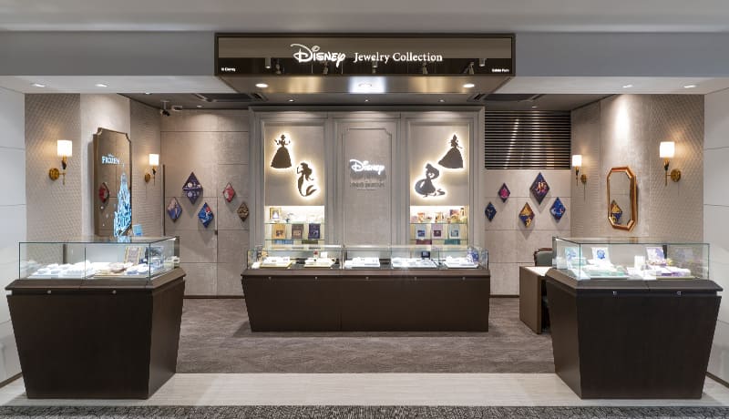 ブルージュ一真堂店ディズニー公式ライセンスのブライダルジュエリー専用サロンイメージ