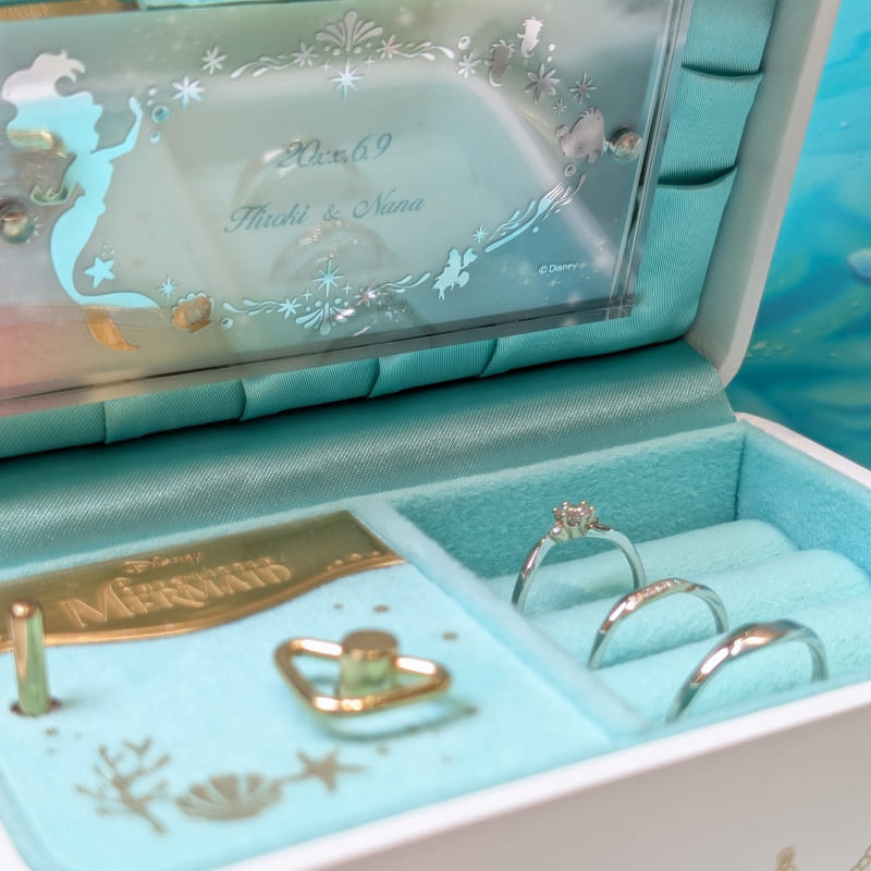 リトル・マーメイド littlemermaidジュエリーボックス