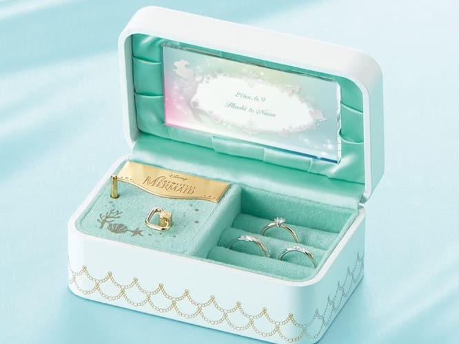 リトル・マーメイド littlemermaidオルゴールジュエリーボックス