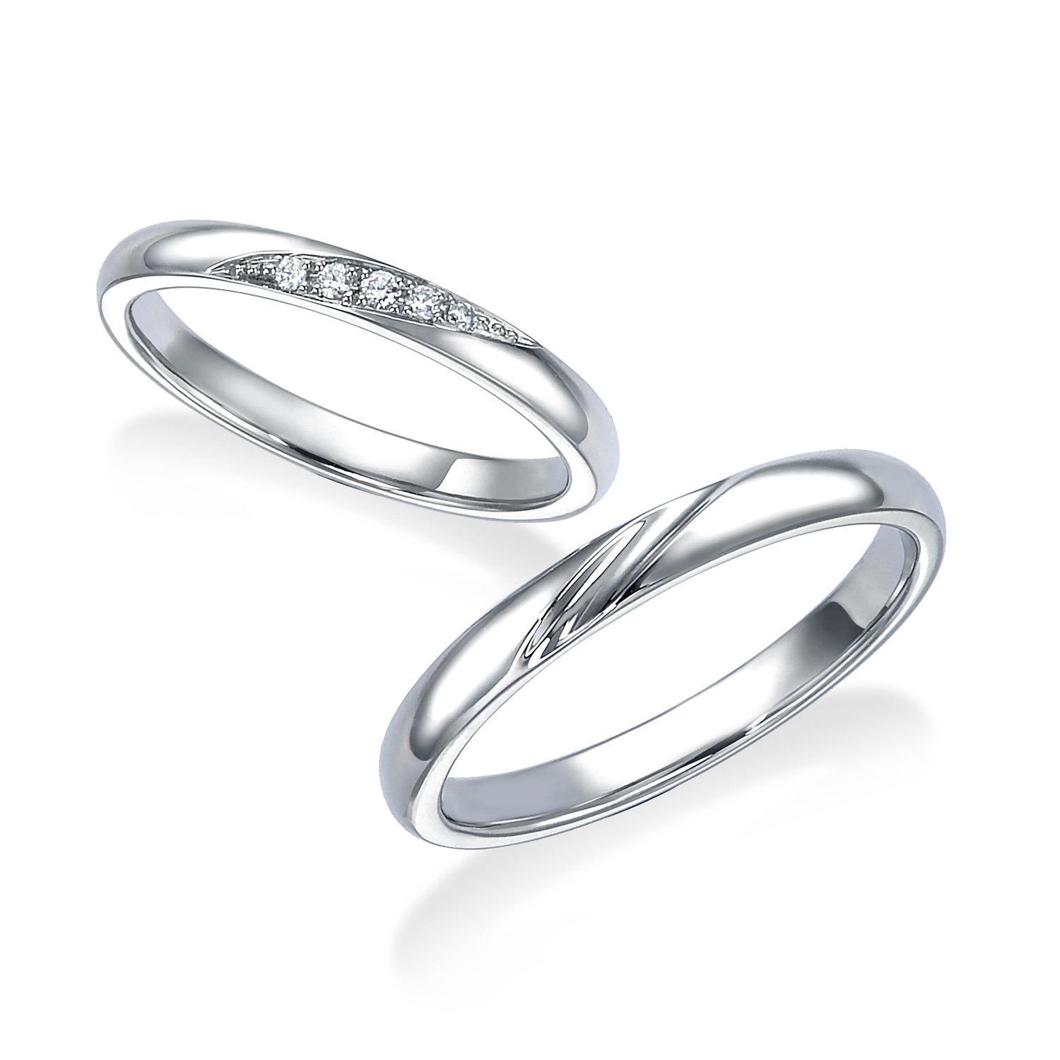 ロイヤルアッシャー　ダイヤ　リング　結婚指輪　7号 WRA066 WRB076 | ロイヤル・アッシャー - 世界三大カッターズ | 長野県