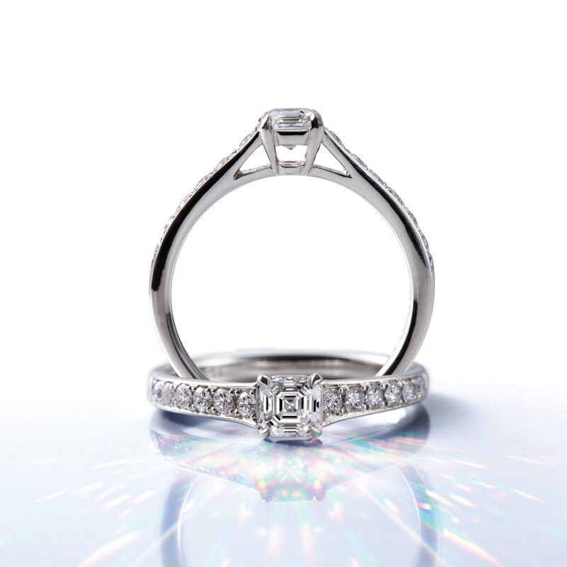 AC005 - ロイヤル・アッシャー | 婚約指輪