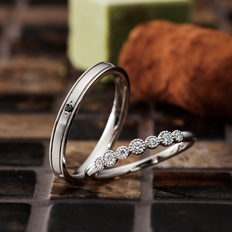 バルーン - パヴェオショコラ | 結婚指輪