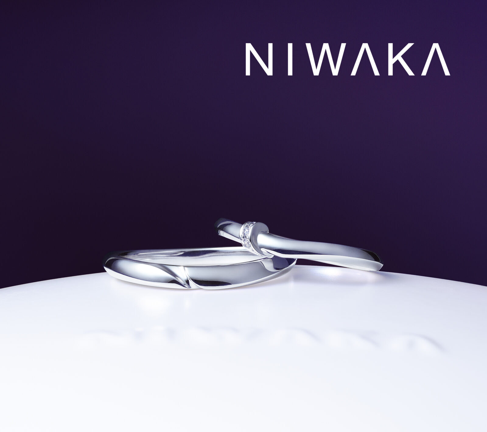 ★NIWAKA★ 俄 結 ゆい ダイヤリング 婚約指輪 Ｄ0.23ct 結 YUI [婚約指輪] 俄(にわか) | Ringraph(リングラフ)