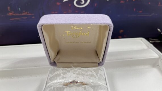 ディズニーラプンツェルの婚約指輪を選んだ男性