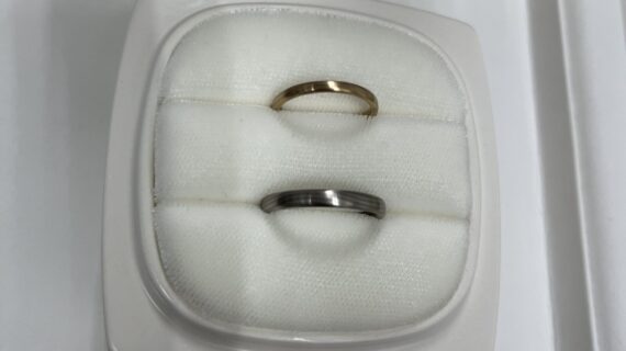ニワカの結婚指輪