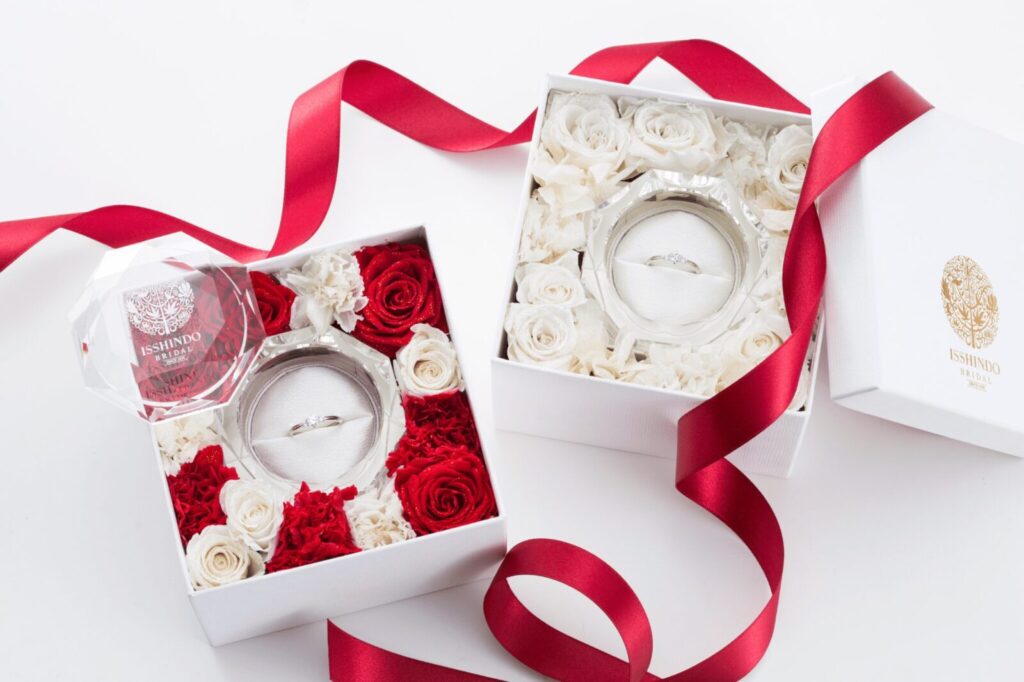 クリスマス限定「一真堂オリジナルフラワーボックス」